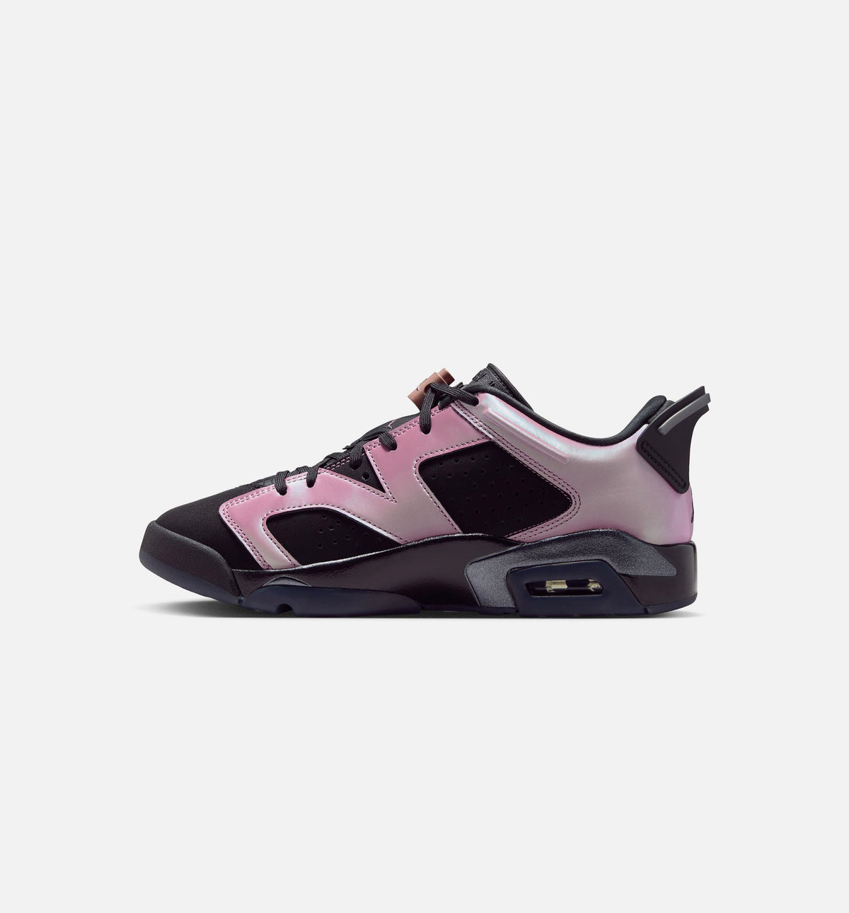 Air Jordan 6 Retro Low Metamorphosis Black and Desert Berry Women's Sneakers