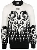 VTMNTS drip-print jumper