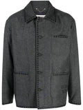 Golden Goose embroidered wool jacket