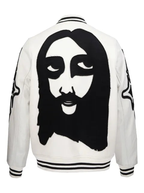Haculla Praising logo-appliqué jacket