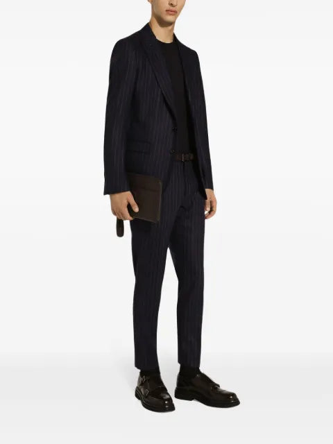 Dolce & Gabbana pinstripe single-breasted jacket