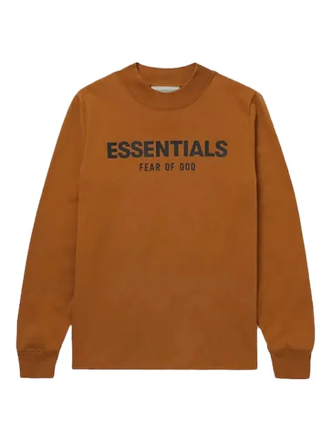 FEAR OF GOD ESSENTIALS logo-print long-sleeve sweater