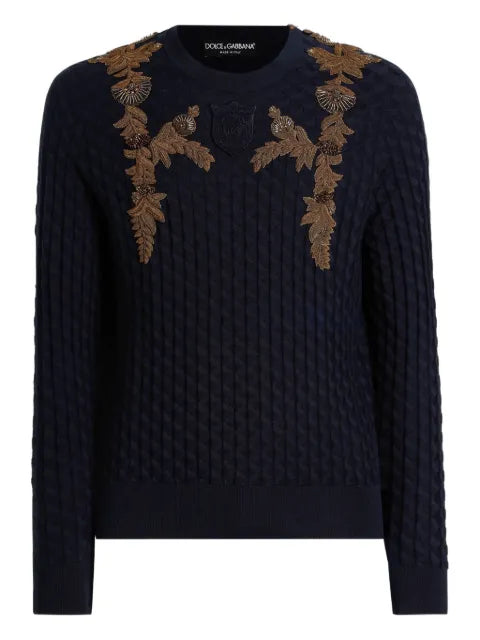 Dolce & Gabbana embellished-detail sweater