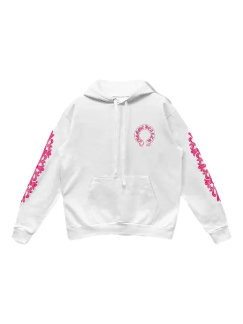 Chrome Hearts horseshoe-logo graphic hoodie