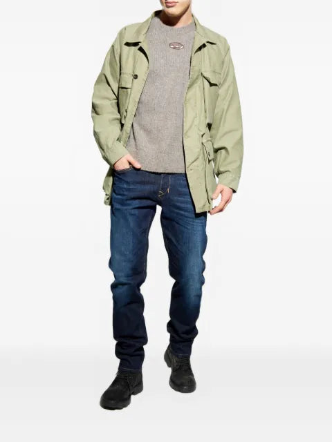 Diesel K-Areeso logo cut-out sweater