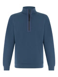 Boggi Milano half-zip scuba sweatshirt