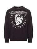 THUG CLUB TC Riding Skull knit sweater