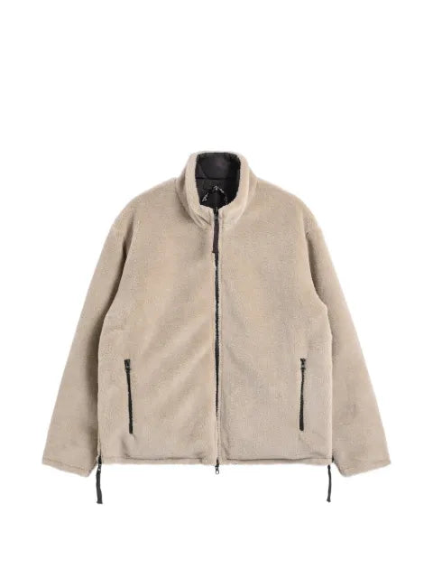 Taion zip-fastening pocket reversible jacket