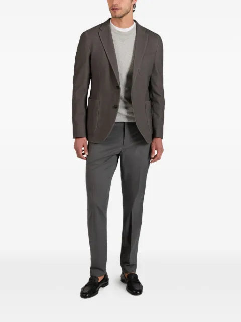 Incotex chest-pocket blazer