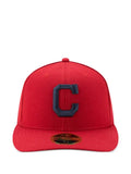 NEW ERA CAP 59FIFTY Cleveland Indians Low Profile Authentic Fitted baseball cap