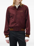 Ann Demeulemeester embroidered bomber jacket