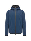 Moncler hooded logo-patch jacket