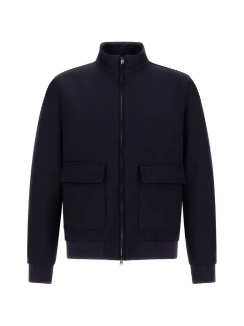Herno high-neck zip-up jacket