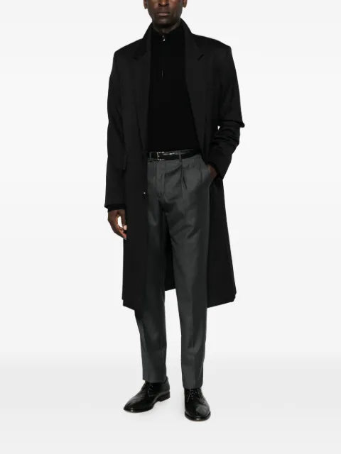 Corneliani quarter-zip high-neck sweater