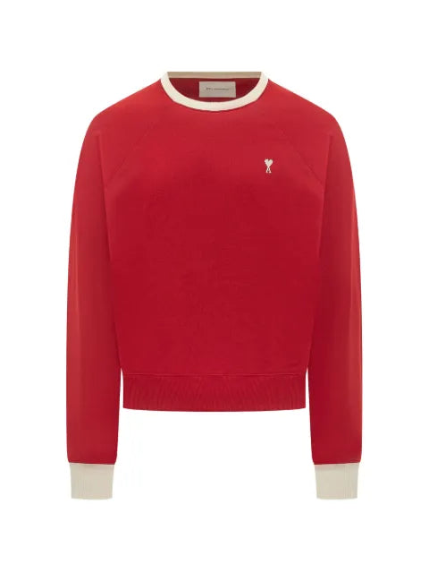 AMI Paris Ami de Coeur raglan-sleeve sweater