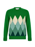 Ballantyne Diamond intarsia-knit sweater