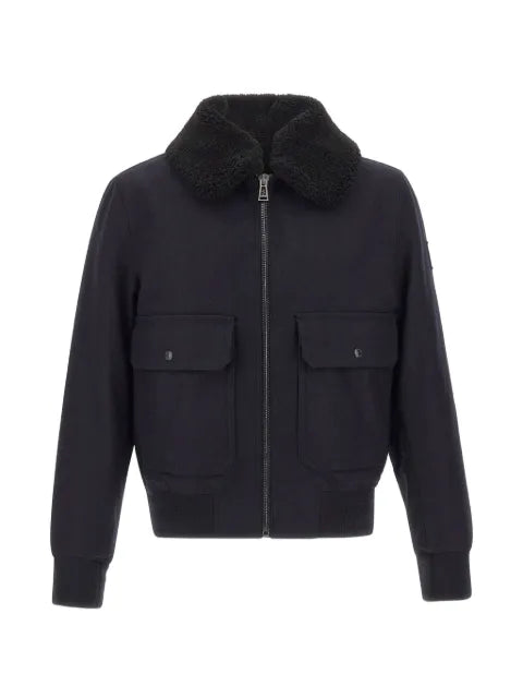 Belstaff Welder shearling-collar bomber jacket
