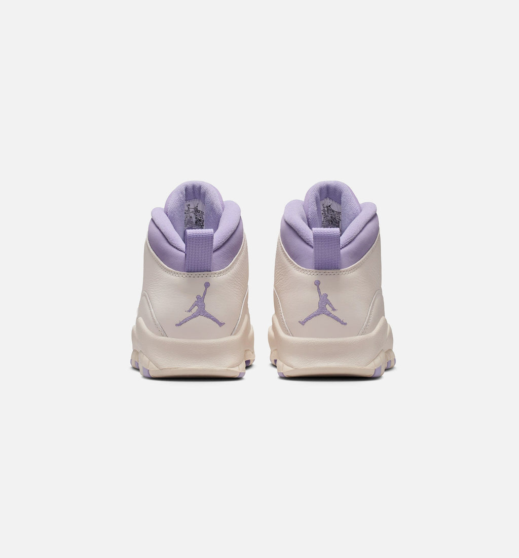 Air Jordan 10 Retro Hydrangeas Women's – Chalk/Hydrangeas/Wild Grape