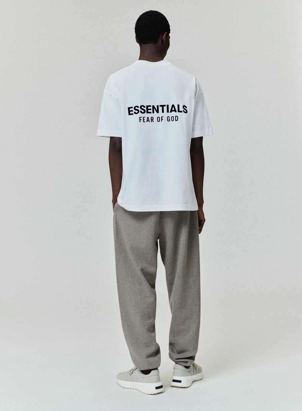 Essentials Fear Of God White Tee (Oversized)