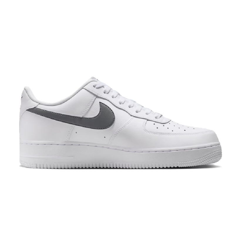 Men's Nike Air Force 1 07' Tech ESS White/Cool Grey-Fir (IX0349 100)
