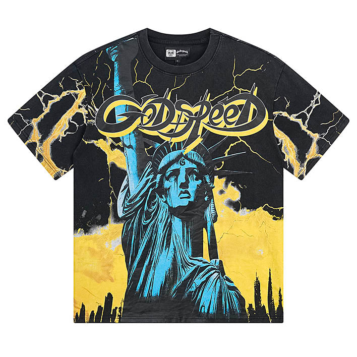 GODSPEED Statue Of Liberty T-shirt