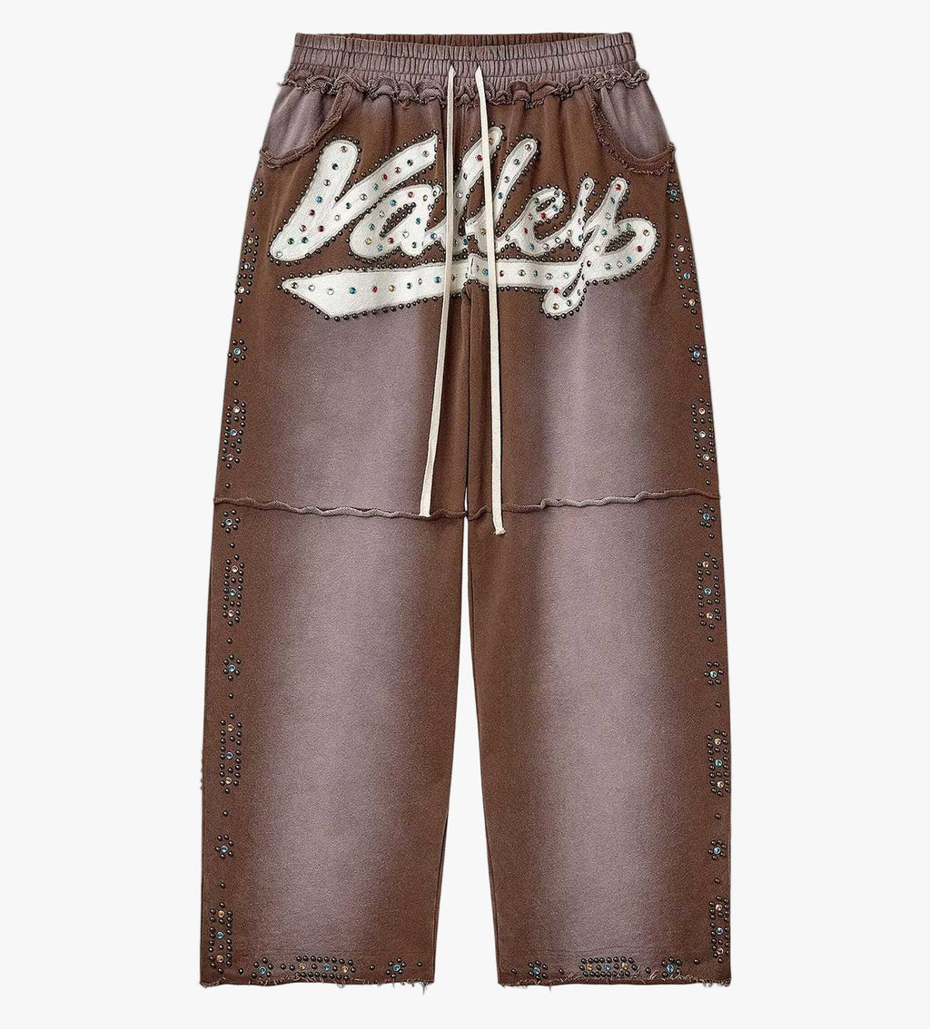 VALE FOREVER SKITTLE SWEATPANTS BROWN