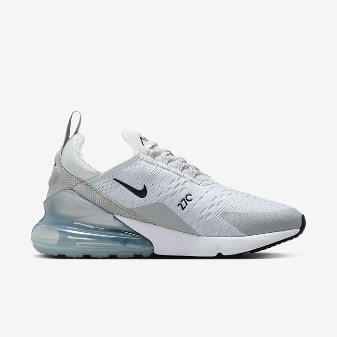 Women's Nike Air Max 270 Pure Platinum/Black (AH6789 018)