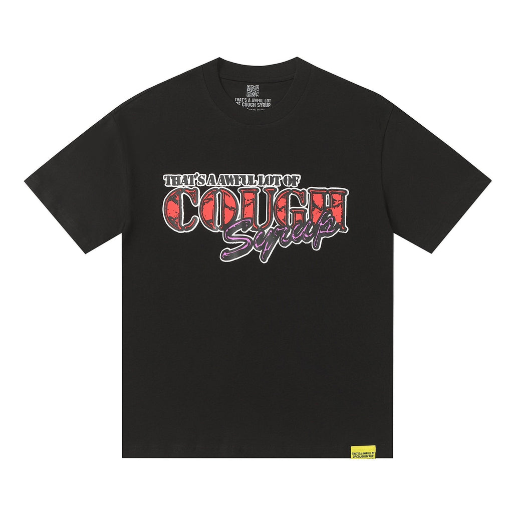 THAT'S A AWFUL LOT OF COUGH SYRUP Chest & Back Graphic T-Shirt
