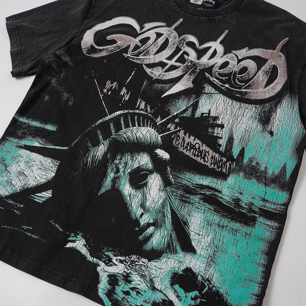 Godspeed Out of Many One Graphic T-Shirt