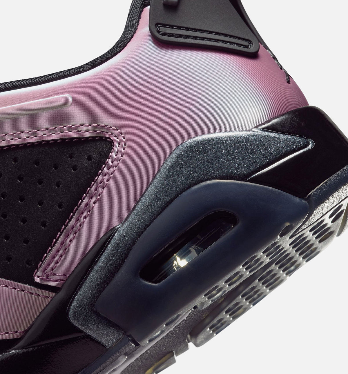 Air Jordan 6 Retro Low Metamorphosis Black and Desert Berry Women's Sneakers