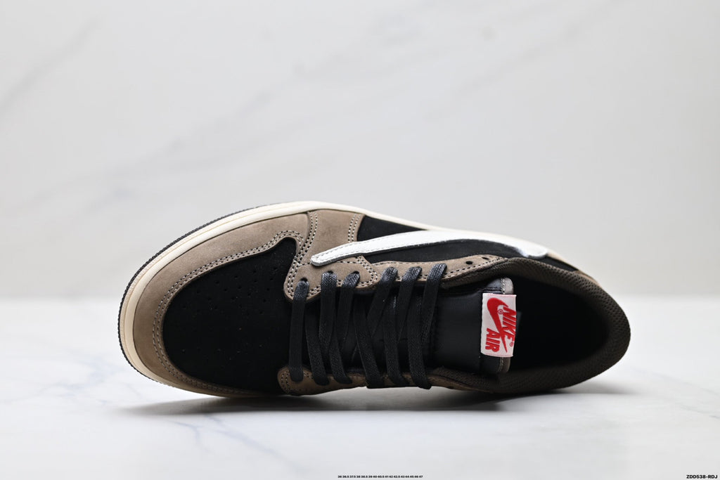 Nike Low-Top Sneakers Black Brown Beige Unisex Style 43