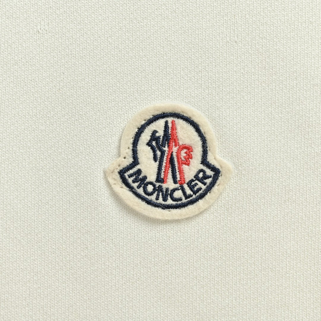 Moncler 26SS Classic Badge Embroidered Logo Crew Neck Sweatshirt